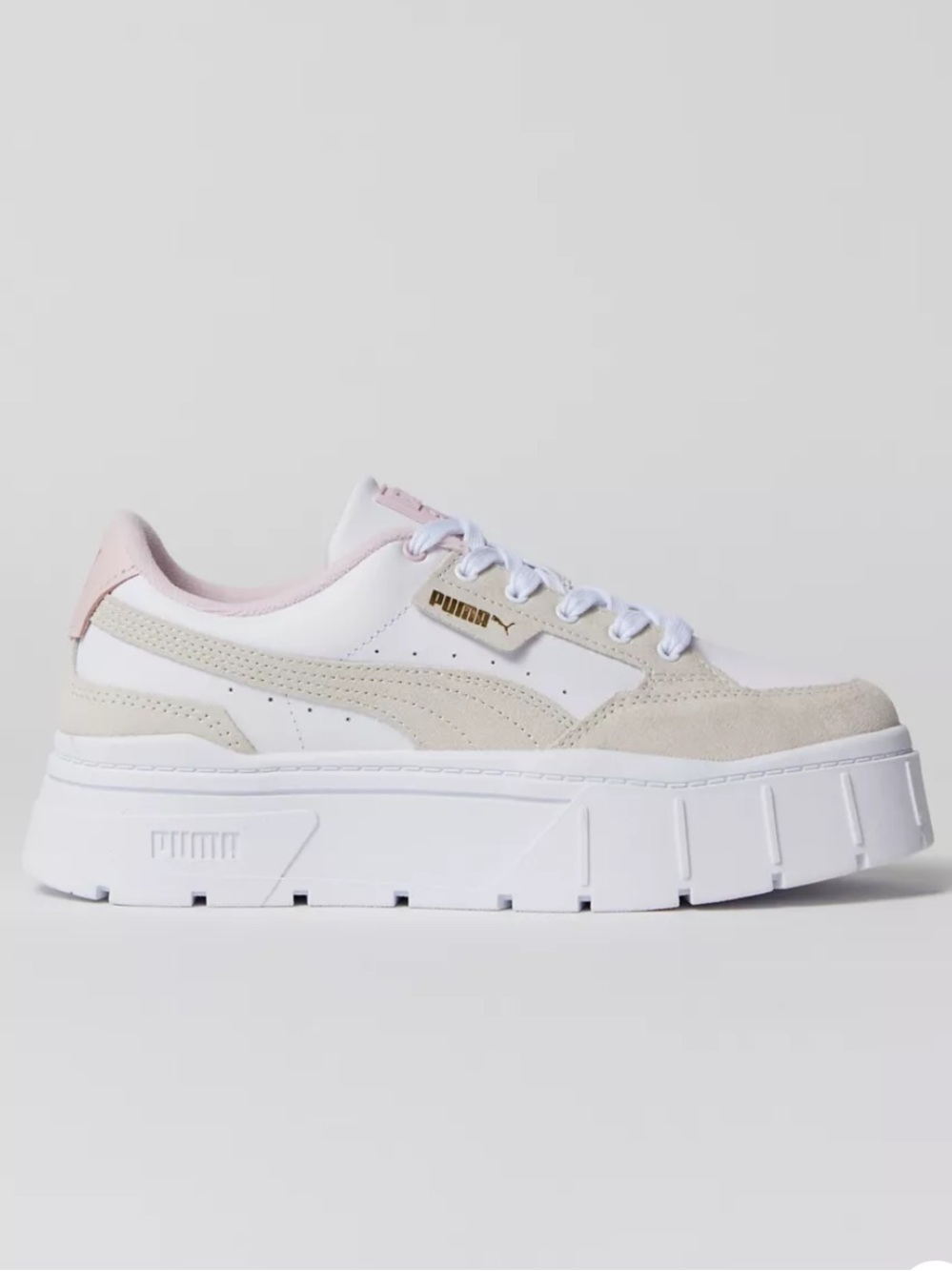 Puma Mayze Stack Terry Platform Sneakers
